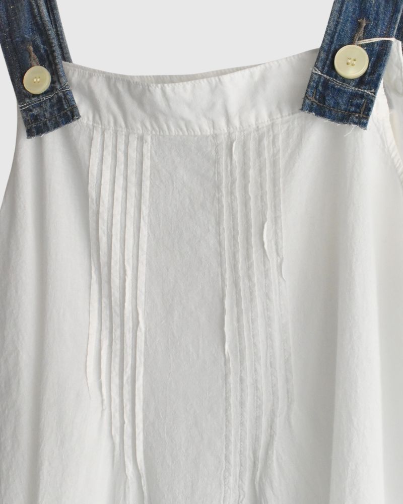 Lawn Dress in White