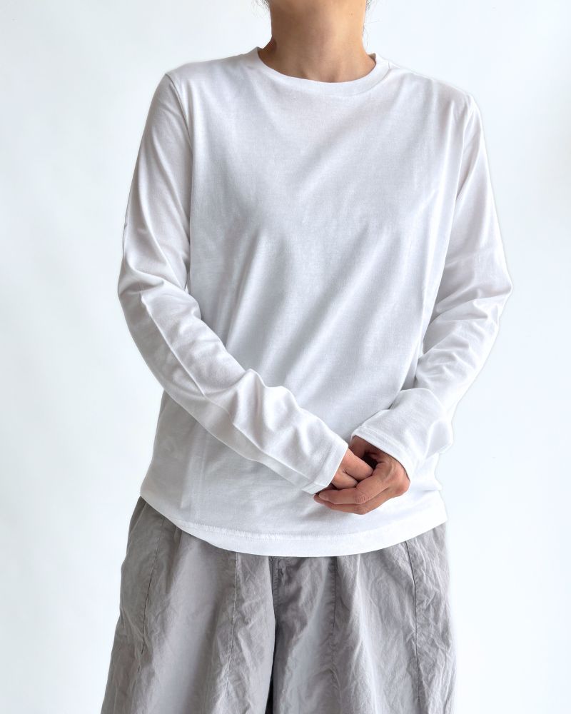 SOL Long Sleeve Tee in White