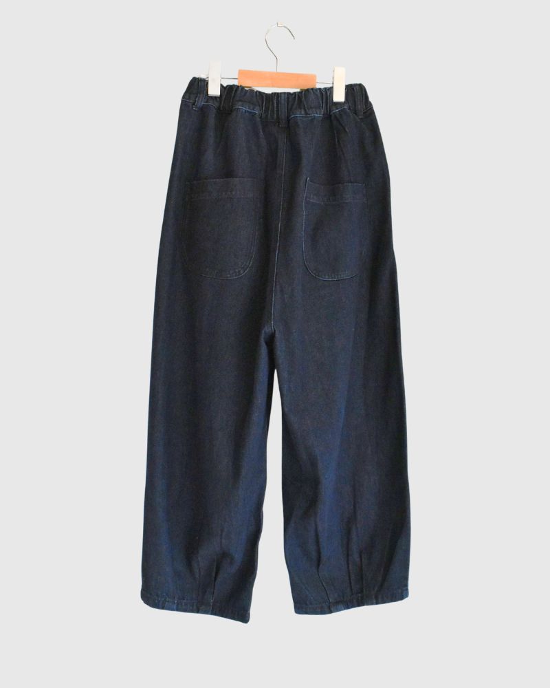 Hem Design Cocoon Silhouette Denim 'SAFY' in OneWash