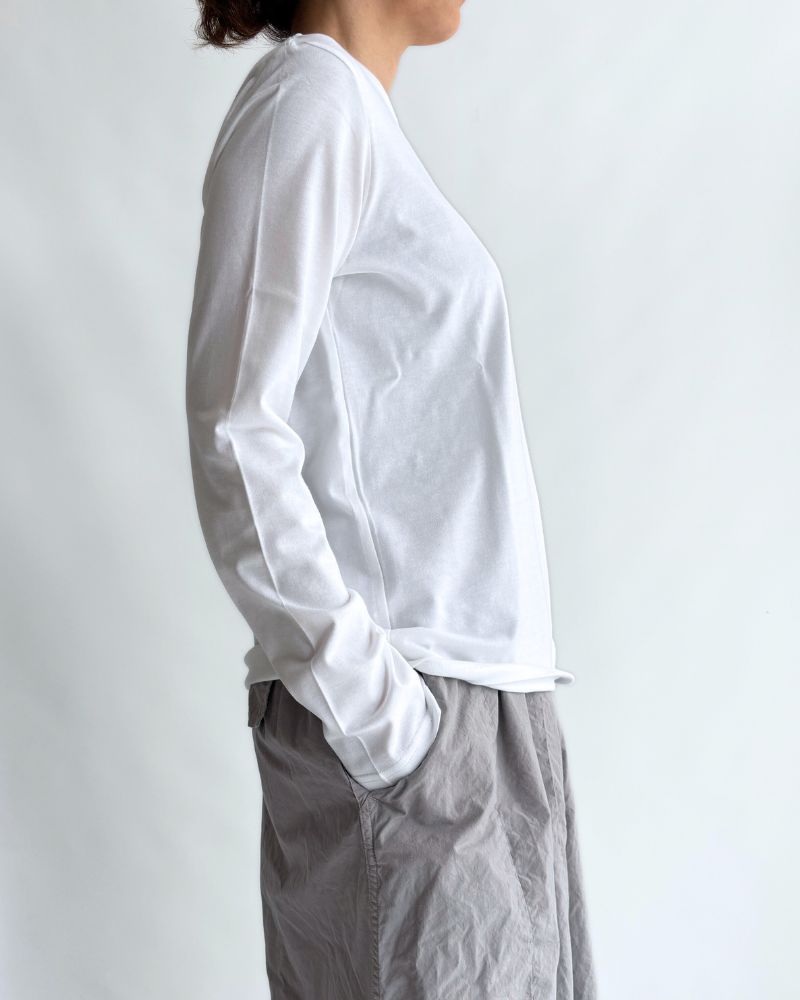 SOL Long Sleeve Tee in White