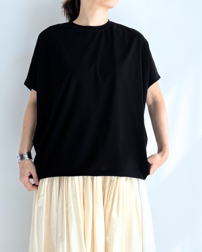 Royal Stretch Jersey Round Pullover
