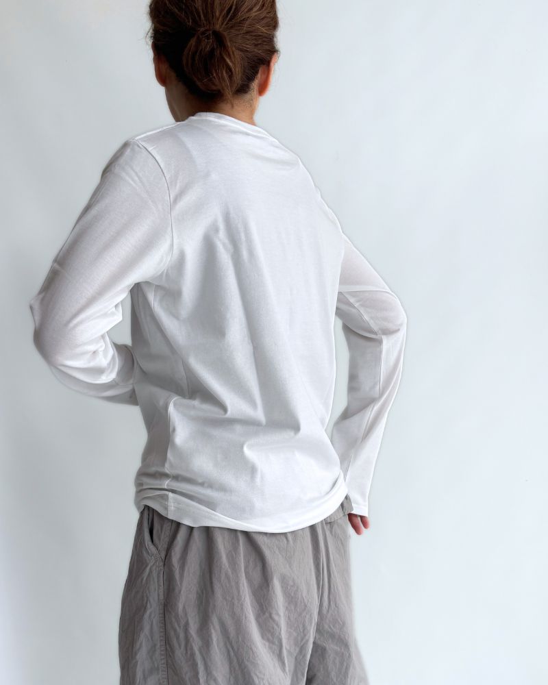 SOL Long Sleeve Tee in White