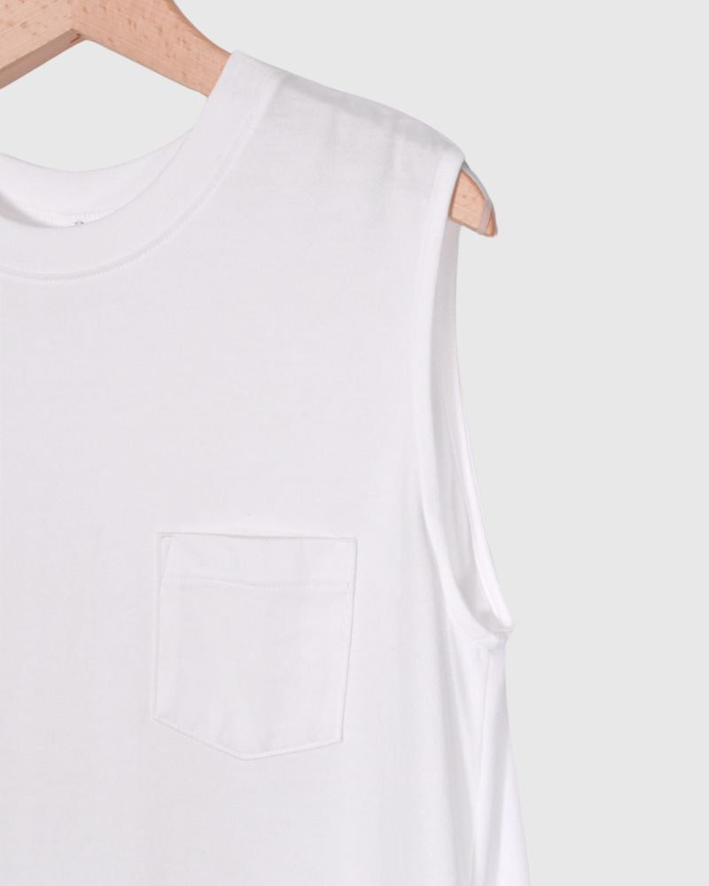 N/S A-Line Maxi dress in White