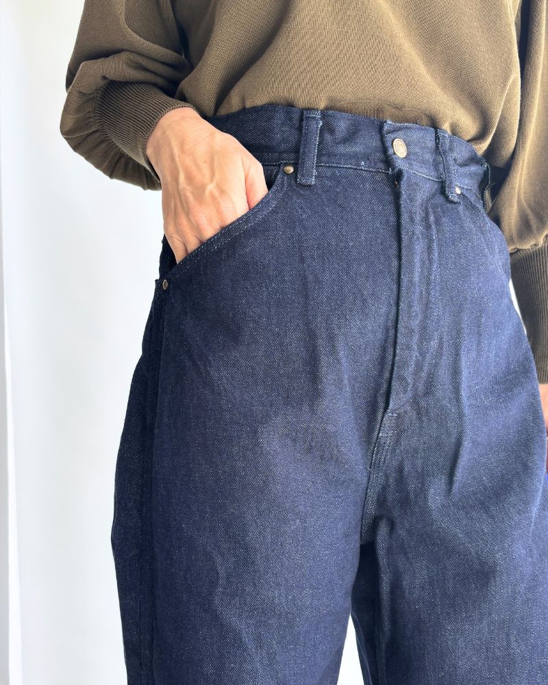 Loose Painter Denim Pants in OneWash