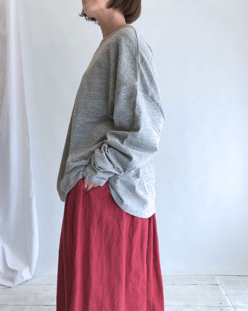 Jersey loose pullover