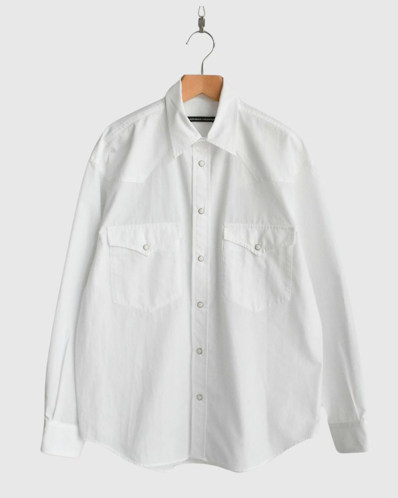 BRENDA-W Western Shirt in White