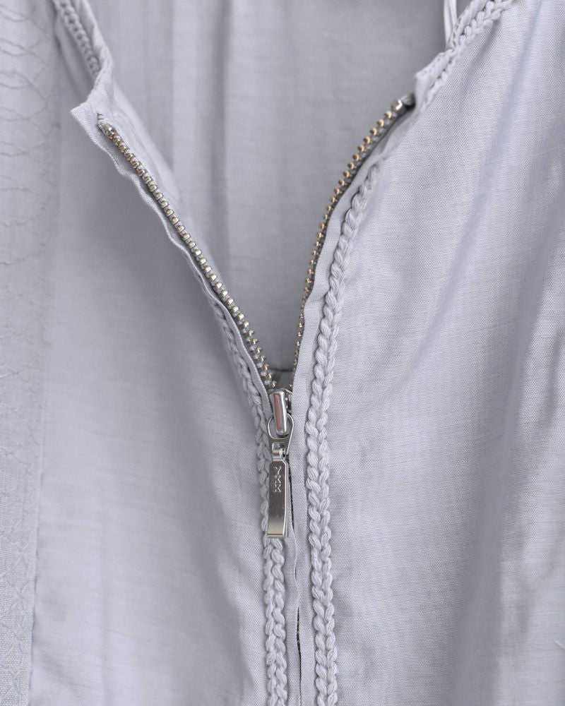 Lace-switched design blouson 'PARMO' in Ltlavender