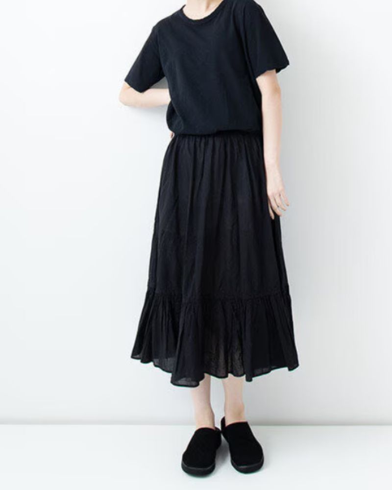 Frilled inner skirt in Short