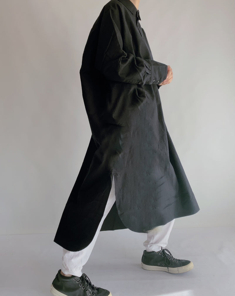 Cotton Wool Shirt Dress Cotton Wool Shirt Dress