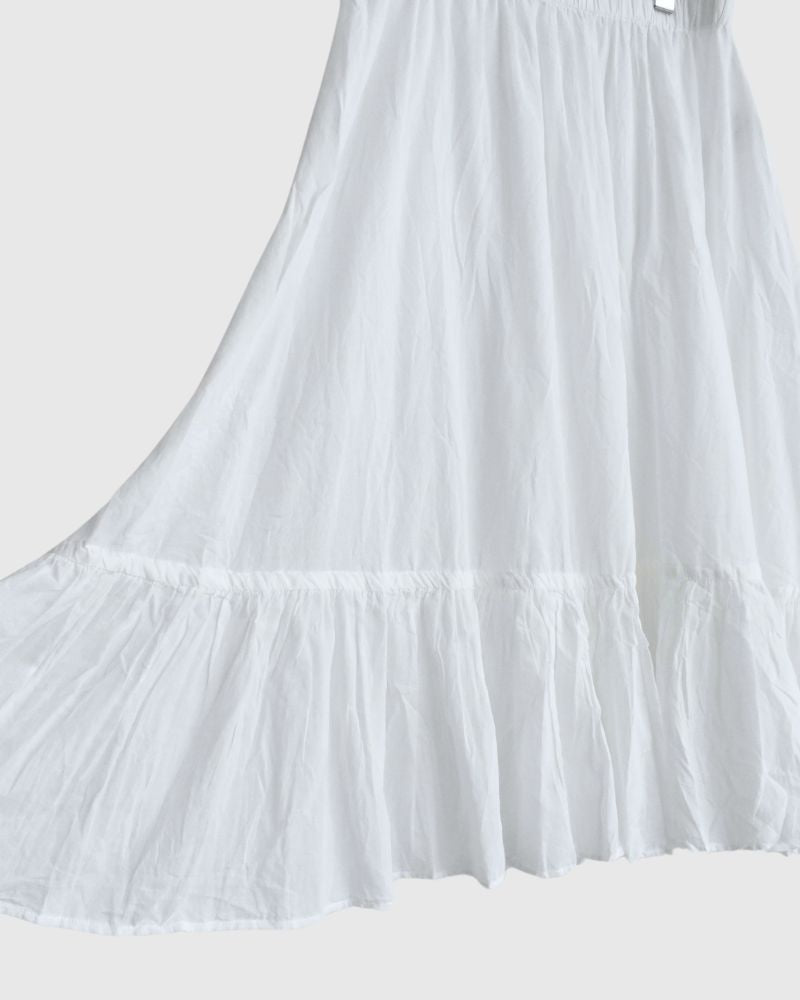 Frilled inner skirt in Short