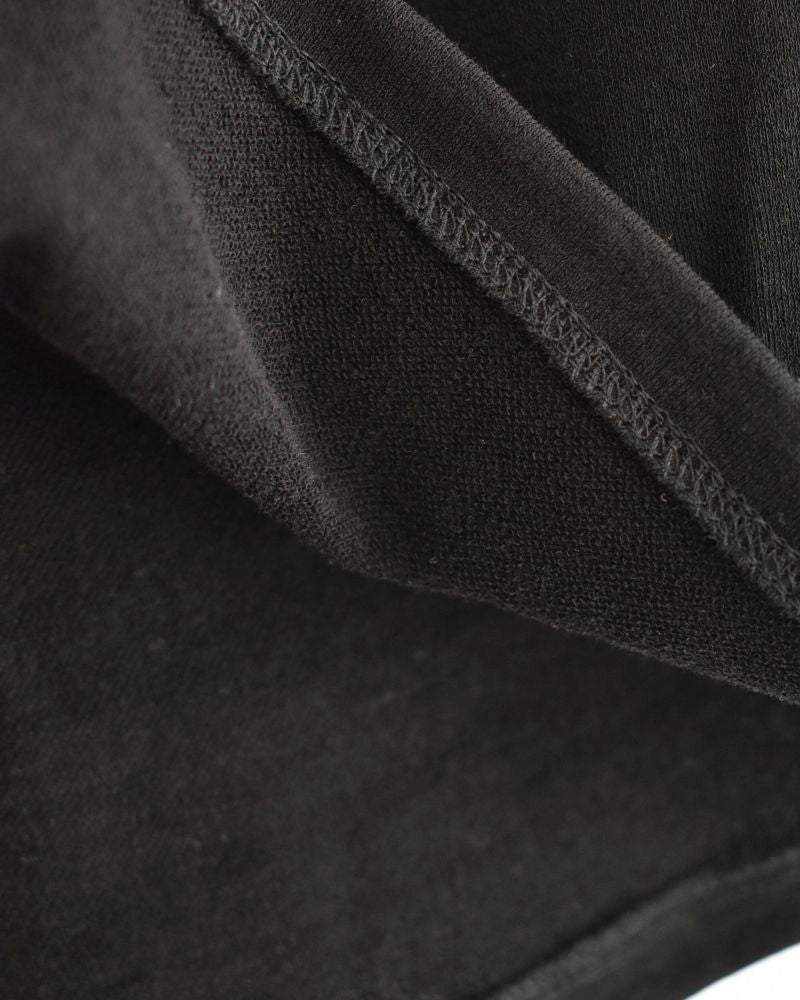 Strong twist jersey fleece JUST SIZE T-SHIRTS in Black