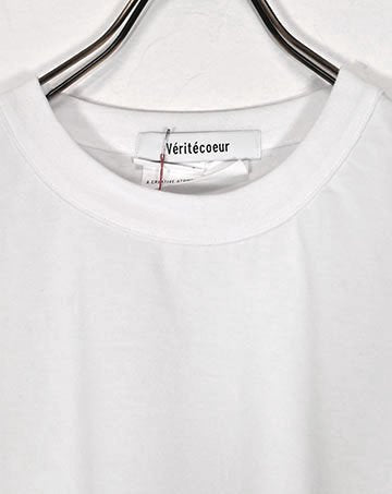 Twisted Cotton Sheeting Drop Shoulder Tee