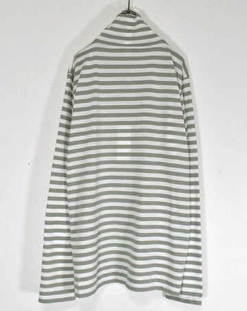 TC Striped High Neck Cut and Sew