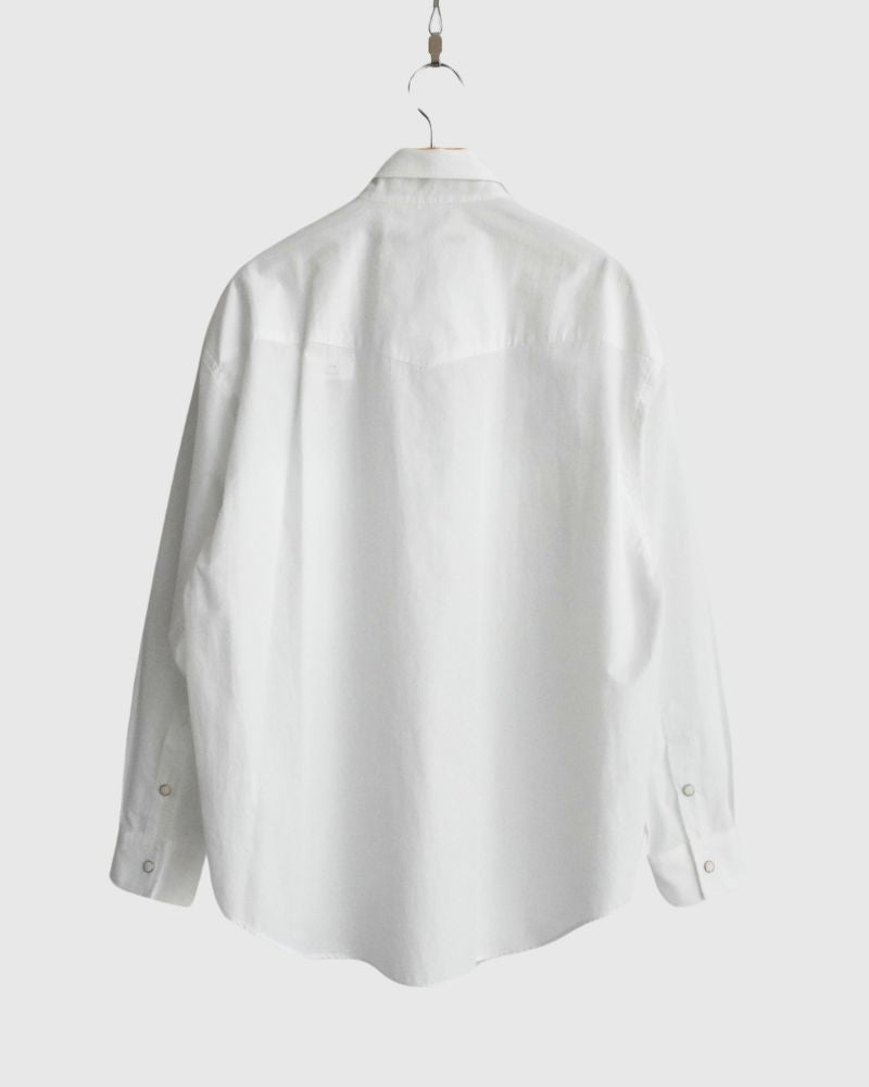 BRENDA-W Western Shirt in White