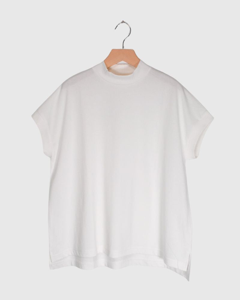 Organic Air-Spun Jersey French T-Shirt in Off