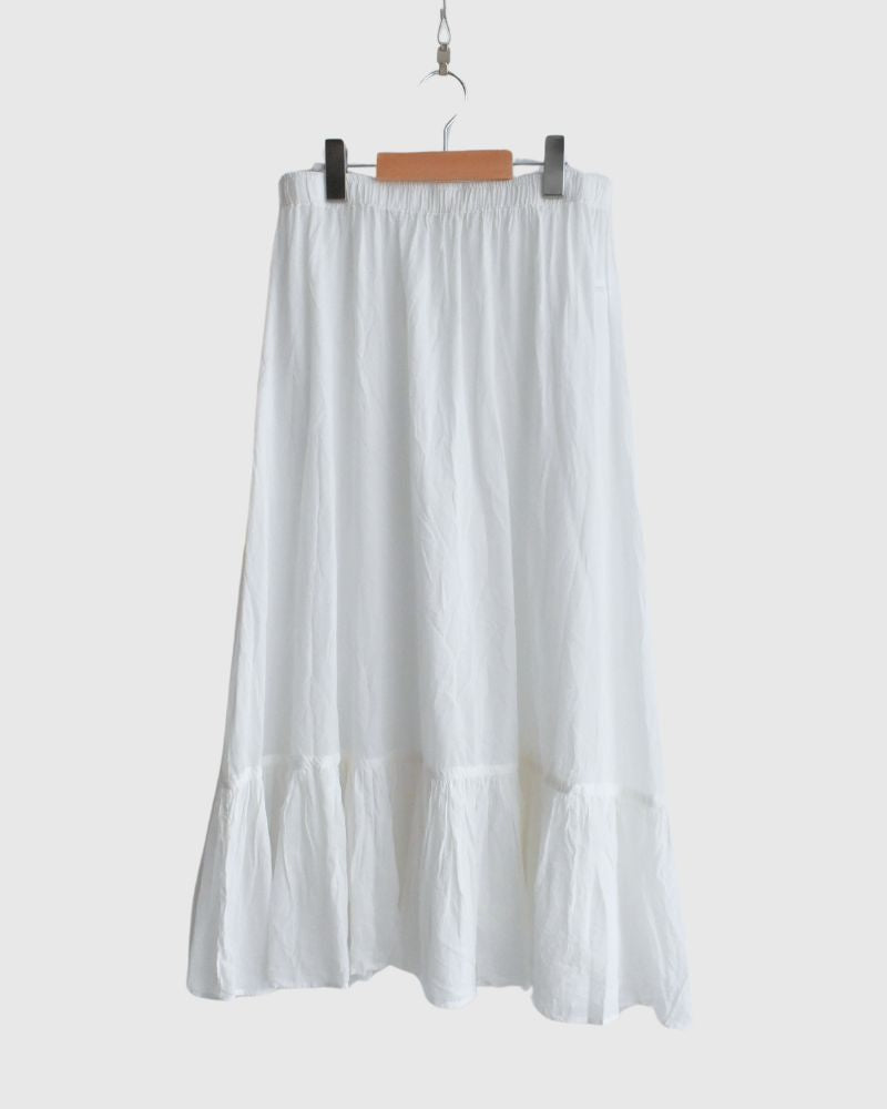 Frilled inner skirt in Long
