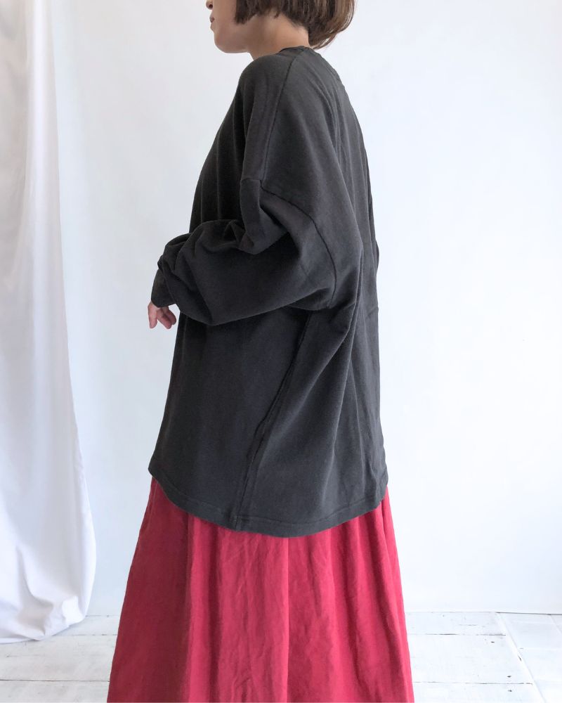 Jersey loose pullover