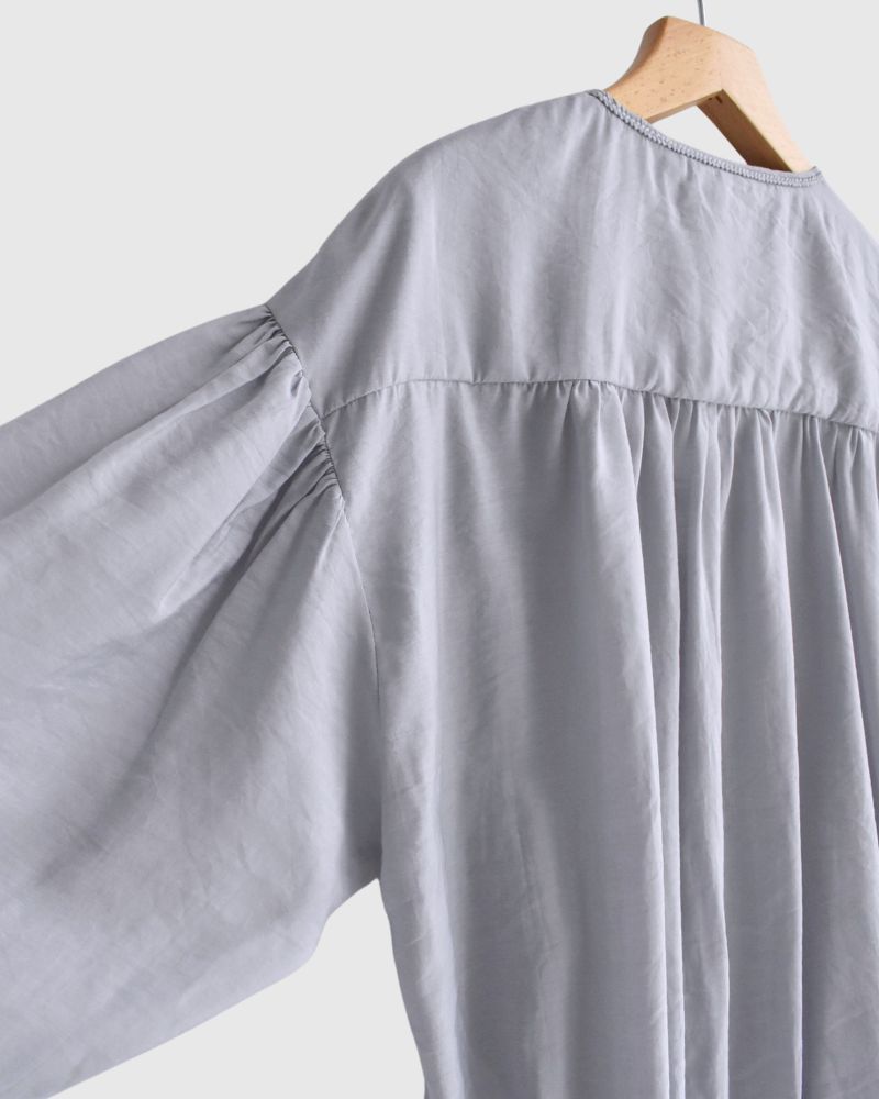 Lace-switched design blouson 'PARMO' in Ltlavender