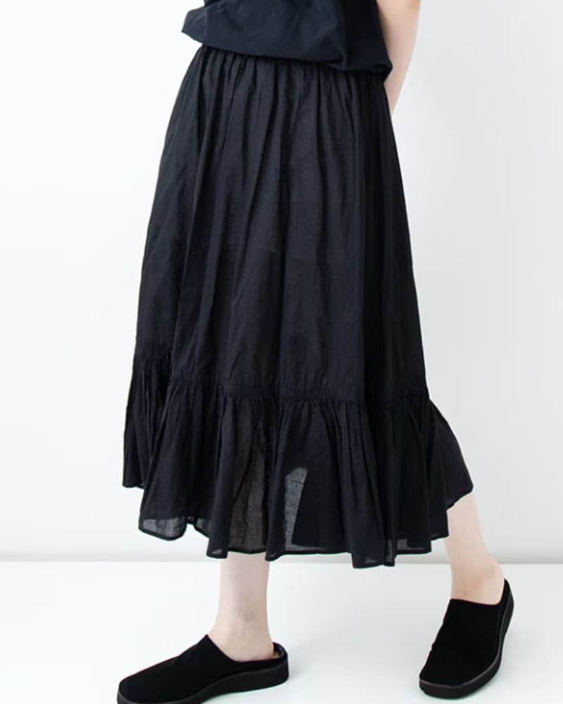 Frilled inner skirt in Short
