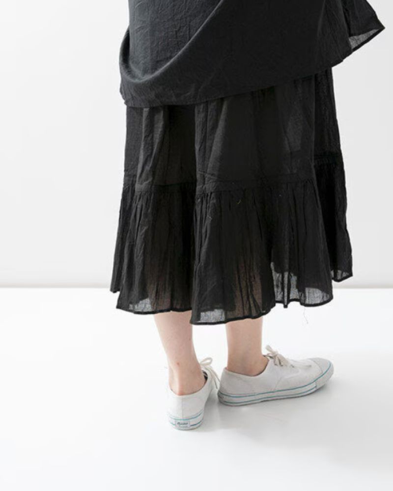 Frilled inner skirt in Short