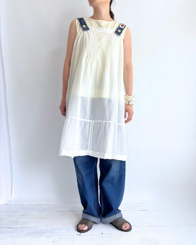 Lawn Dress in White Lawn Dress in White