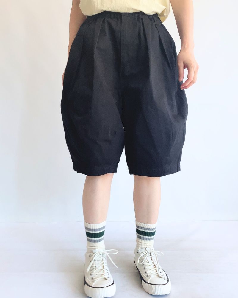 Chino Circus Shorts in Black Chino Circus Shorts in Black