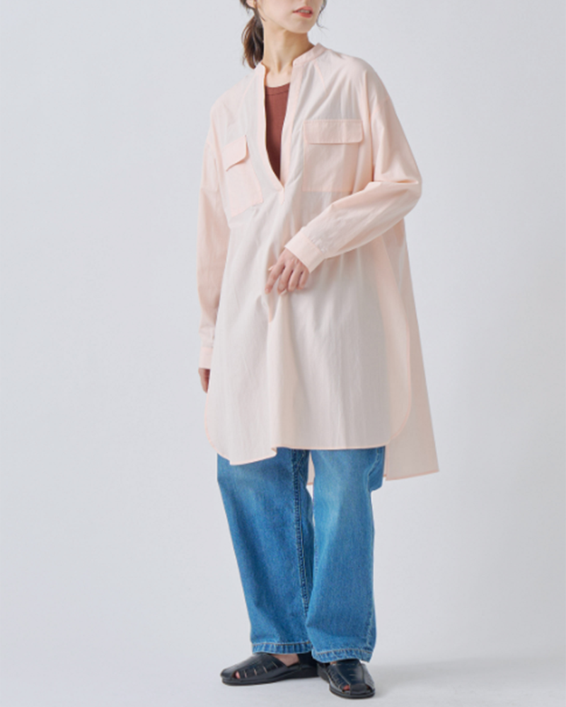 Skipper design tunic 'FINO' in PalePink Skipper design tunic 'FINO' in PalePink