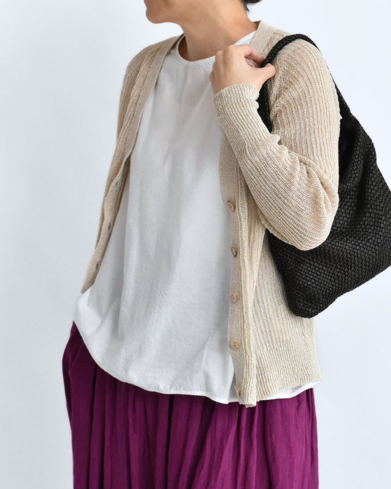JAPAN WHOLEGARMENT Cardigan in Natural JAPAN WHOLEGARMENT Cardigan in Natural