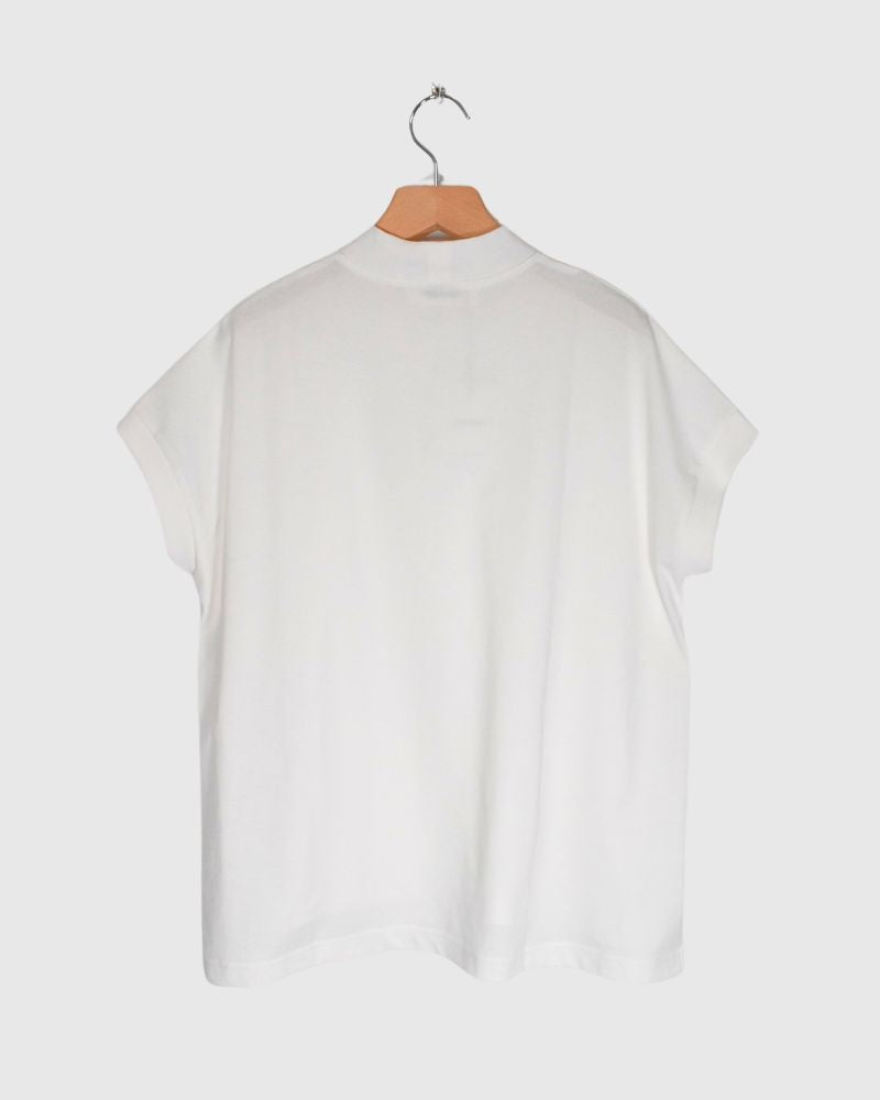Organic Air-Spun Jersey French T-Shirt in Off