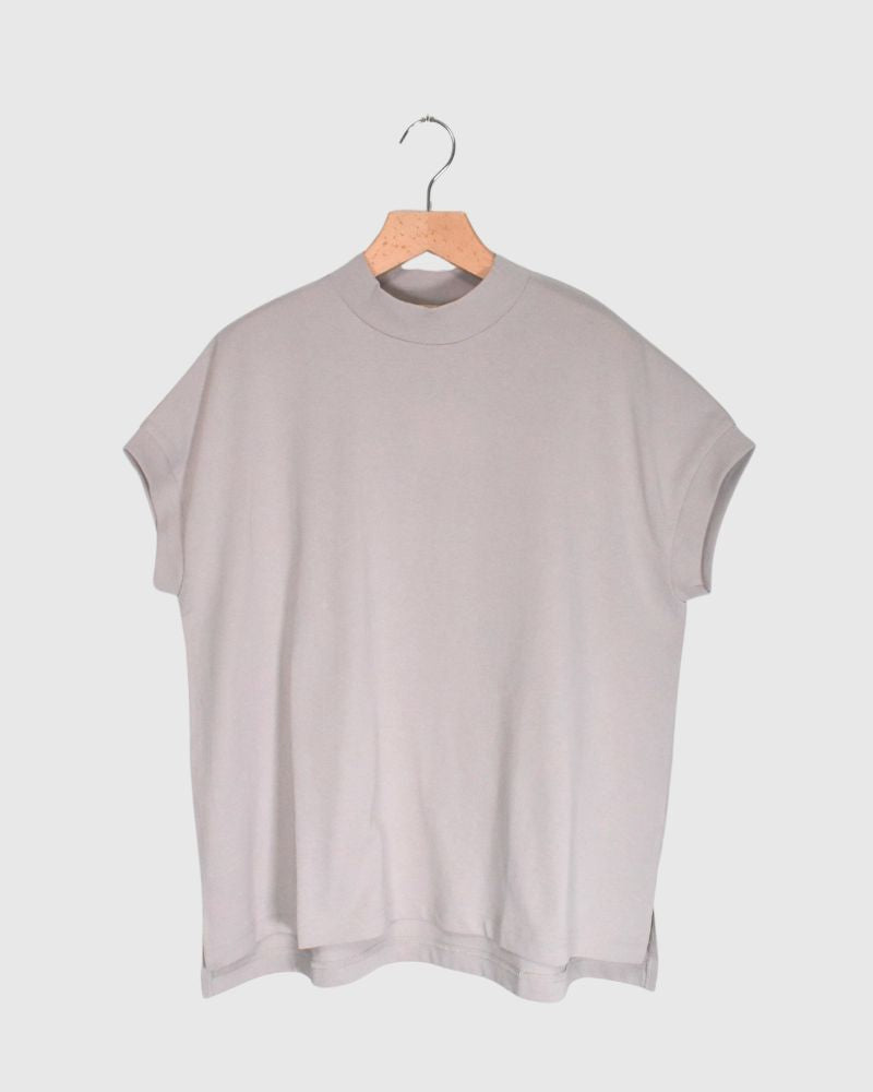 Organic Air-Spun Jersey French T-Shirt in Grayge