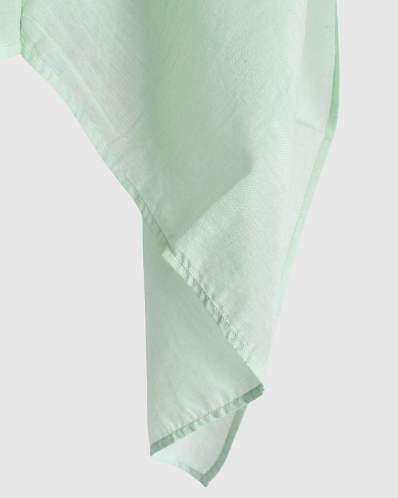 Silk Cotton Stole in LightGreen