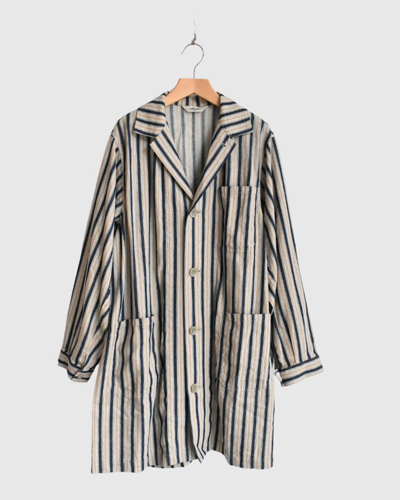 Indigo Stripes Atelier Jacket in Stripe