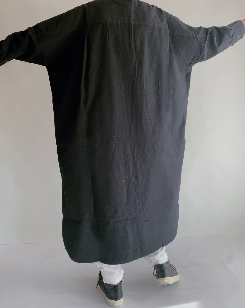 Cotton Wool Shirt Dress