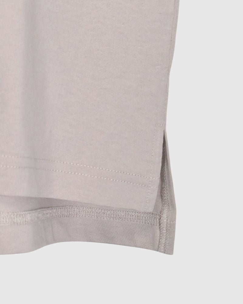 Organic Air-Spun Jersey French T-Shirt in Grayge