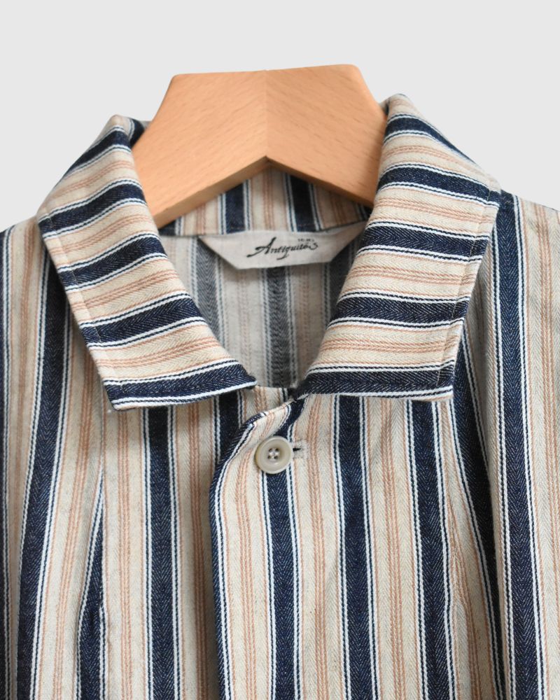 Indigo Stripes Atelier Jacket in Stripe
