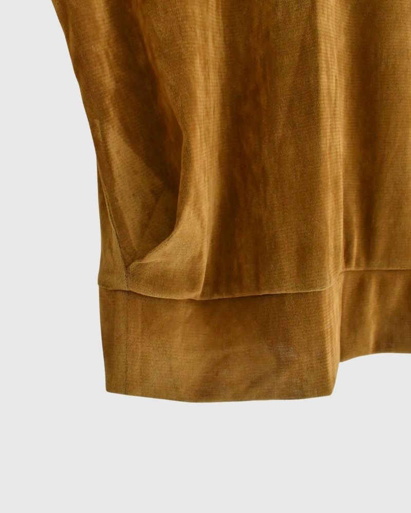 TULLE FLOCKY pullover in Camel