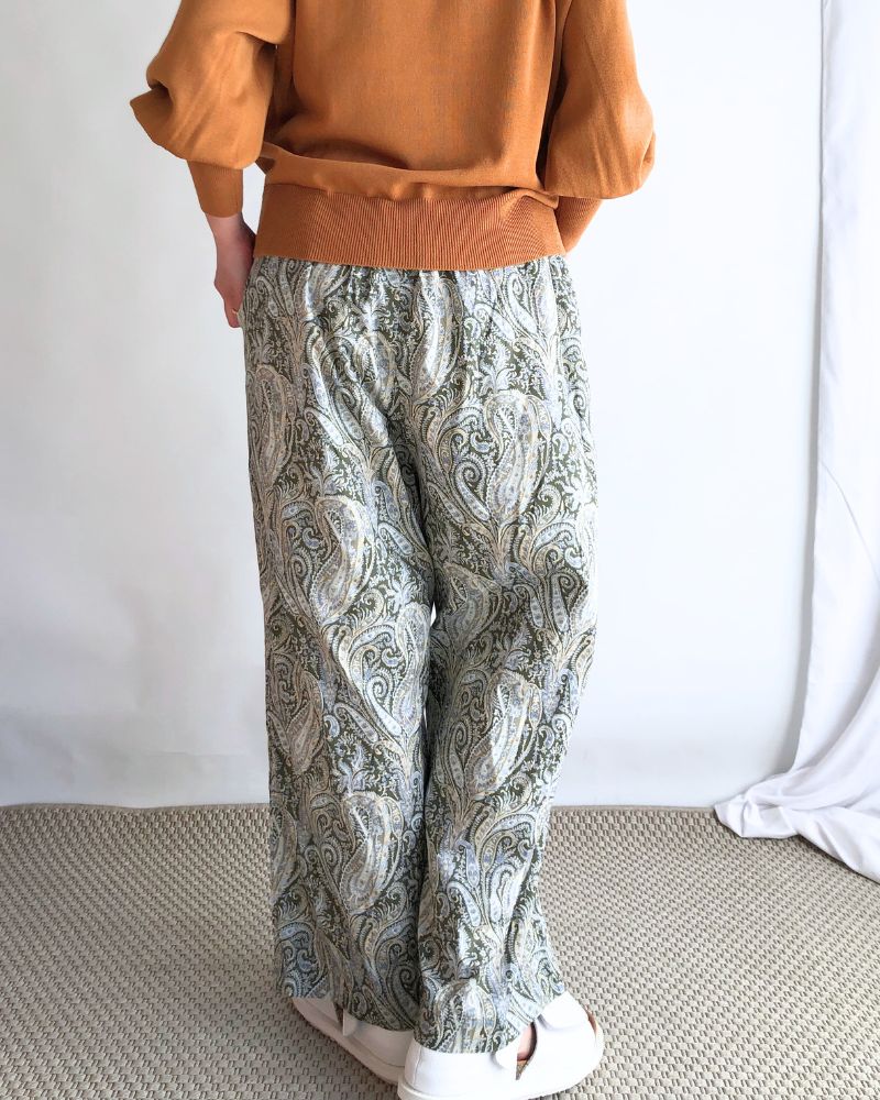 LIBERTY Pants in Paisley