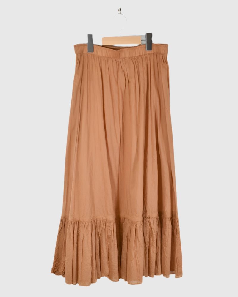 Frilled inner skirt in Long