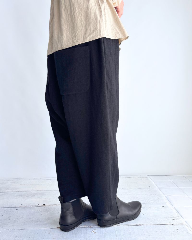 Wool Pants in Black