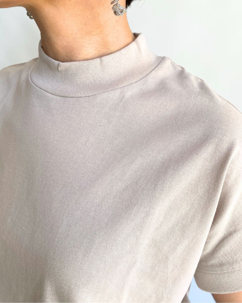 Organic Air-Spun Jersey French T-Shirt in Grayge