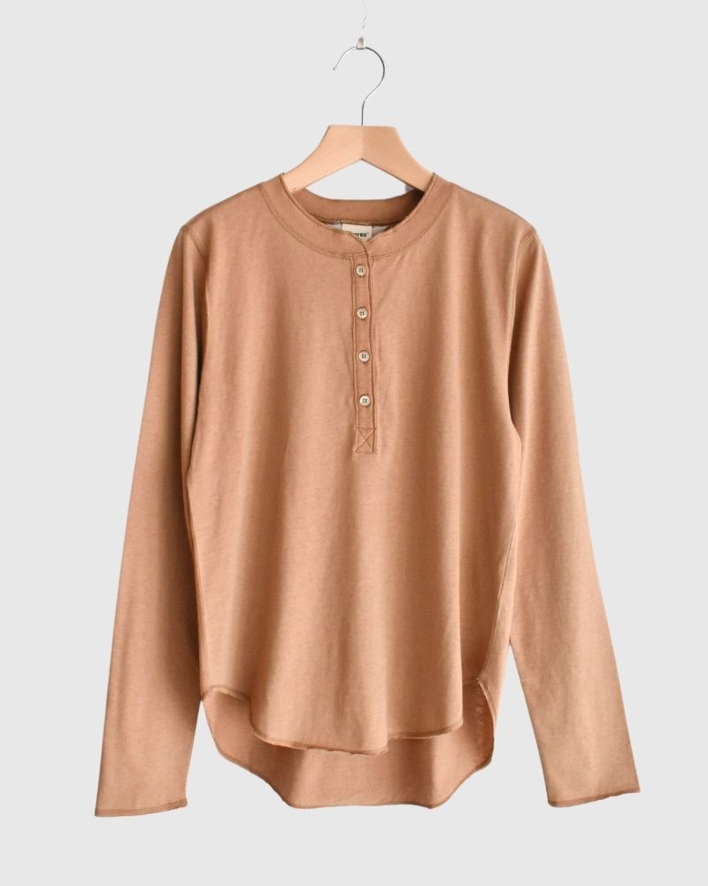 UNDYED Henley Neck Pullover UNDYED Henley Neck Pullover