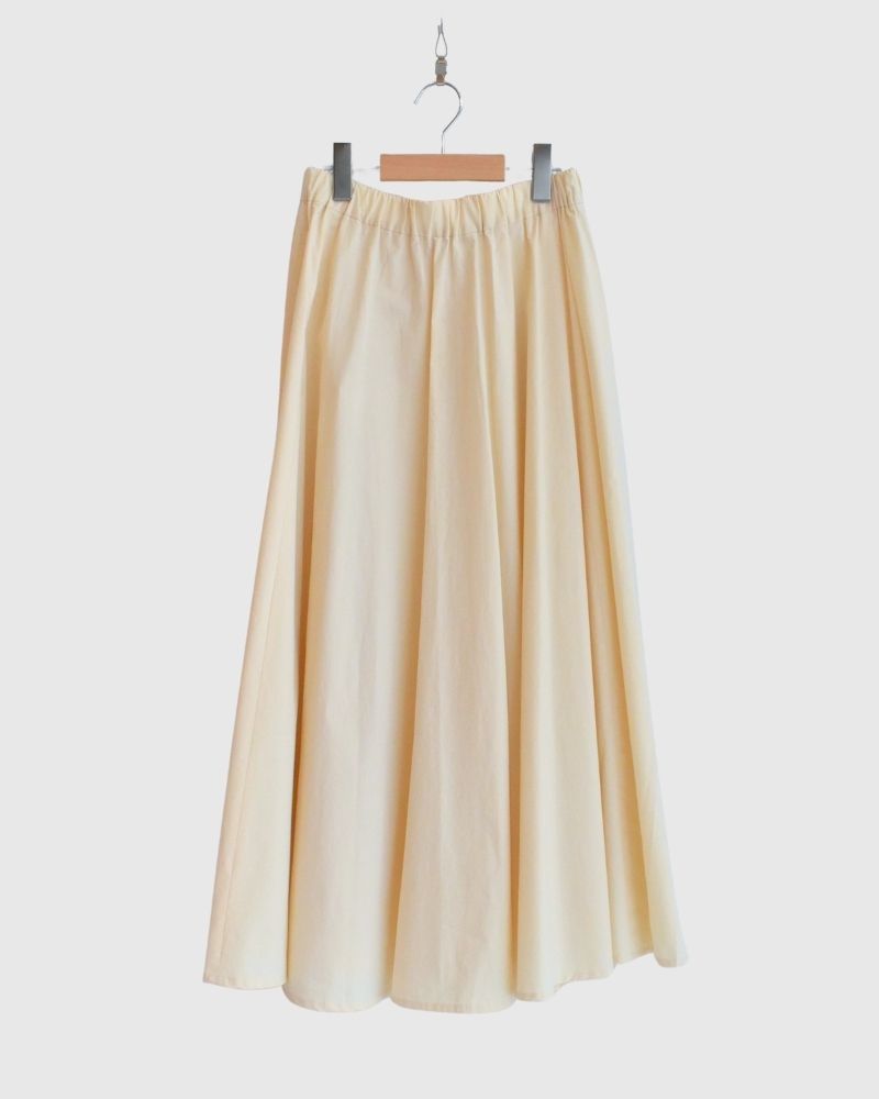 Circular Skirt in Ivory