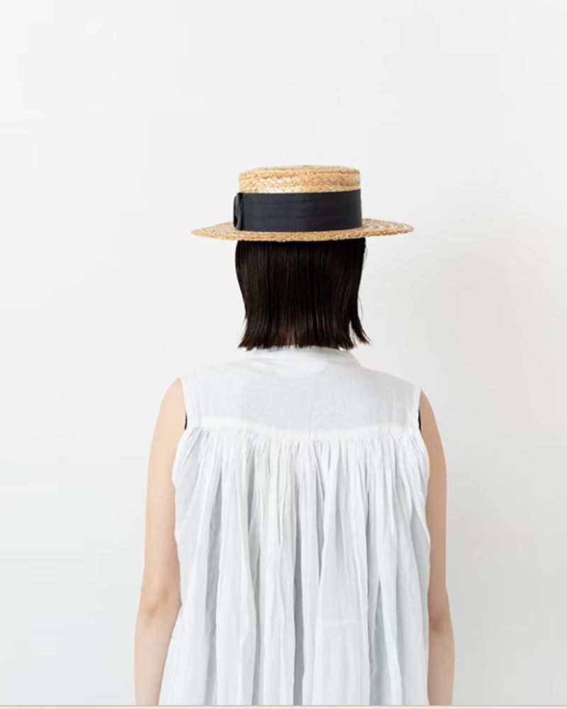 Sleeveless Gathered Blouse in Long