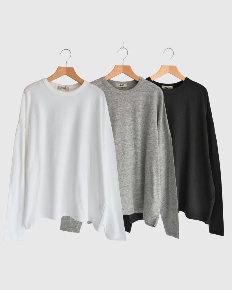 Jersey loose pullover