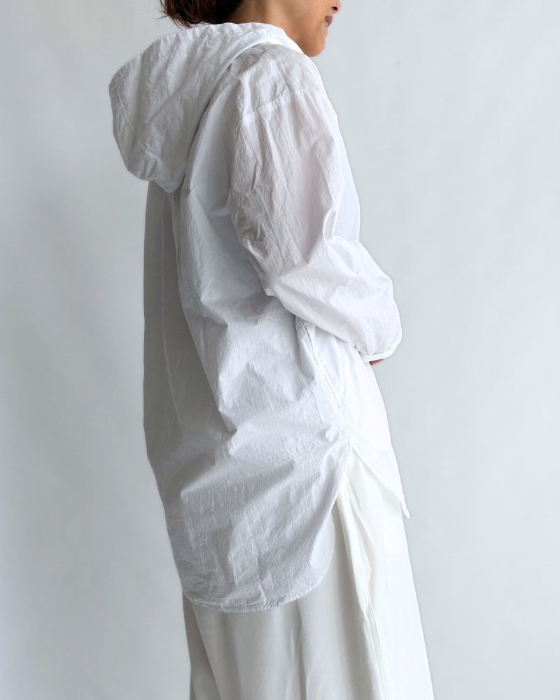 Hoodie Pullover Shirt in White