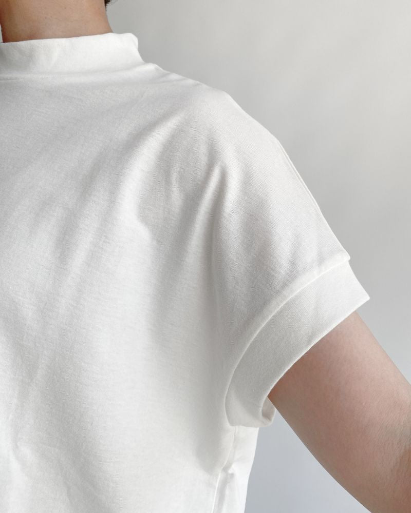 Organic Air-Spun Jersey French T-Shirt in Off