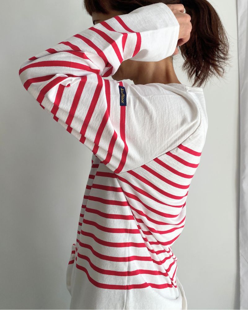 Le minor - 1×2Border in Blanc/Rouge