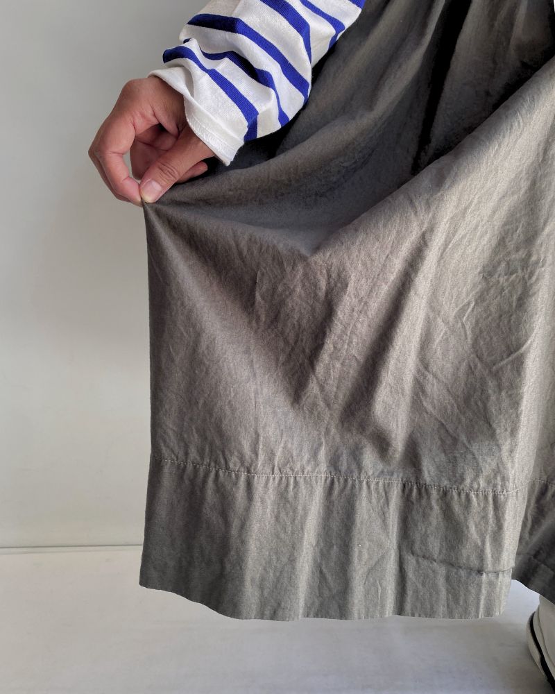 Sheerling Skirt in Gray