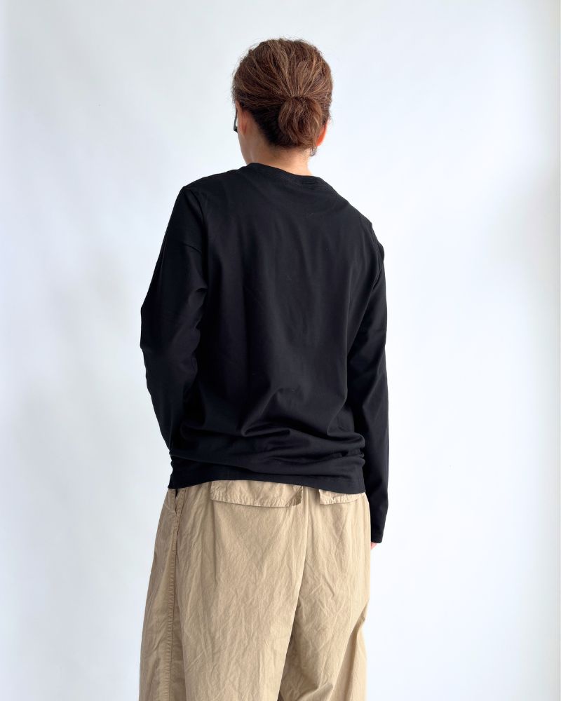 SOL Long Sleeve Tee in Black