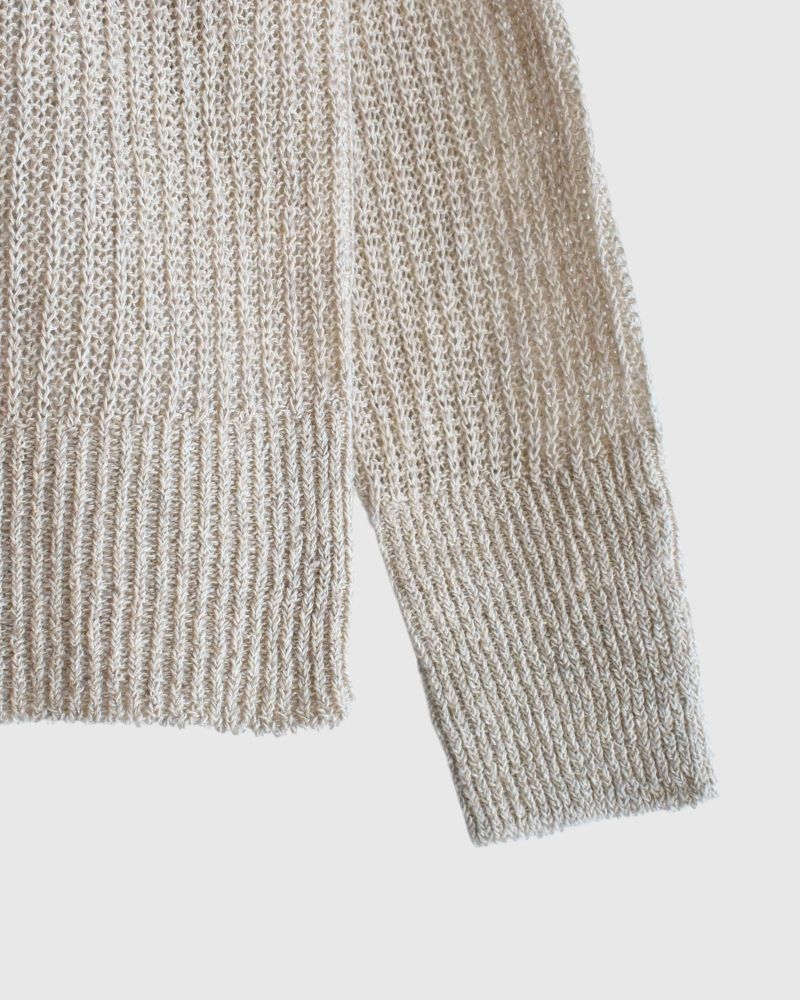 JAPAN WHOLEGARMENT Cardigan in Natural